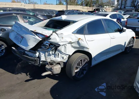 2020 Honda Civic Ex-L from USA, damaged, VIN 19XFC1F78LE209817